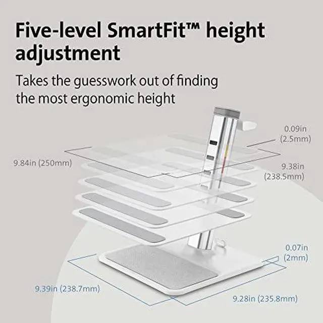 Alt view image 11 of 14 - Kensington SmartView Organizing Laptop Riser K50825WW