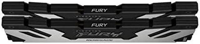 Alt view image 3 of 14 - Kingston Fury Renegade DDR5 Silver/Black XMP 96GB 6000MT/s CL32 DIMM Desktop Gaming Memory (Kit of 2) - KF560C32RSK2-96
