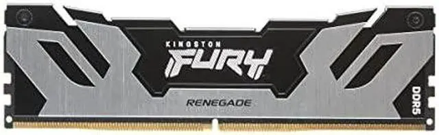Alt view image 4 of 14 - Kingston Fury Renegade DDR5 Silver/Black XMP 96GB 6000MT/s CL32 DIMM Desktop Gaming Memory (Kit of 2) - KF560C32RSK2-96