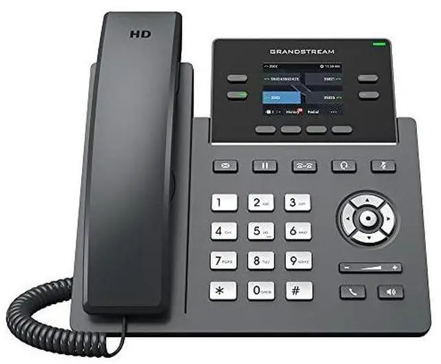 Alt view image 2 of 5 - grandstream grp2612w carrier-grade ip phone wifi - poe (power supply not included)