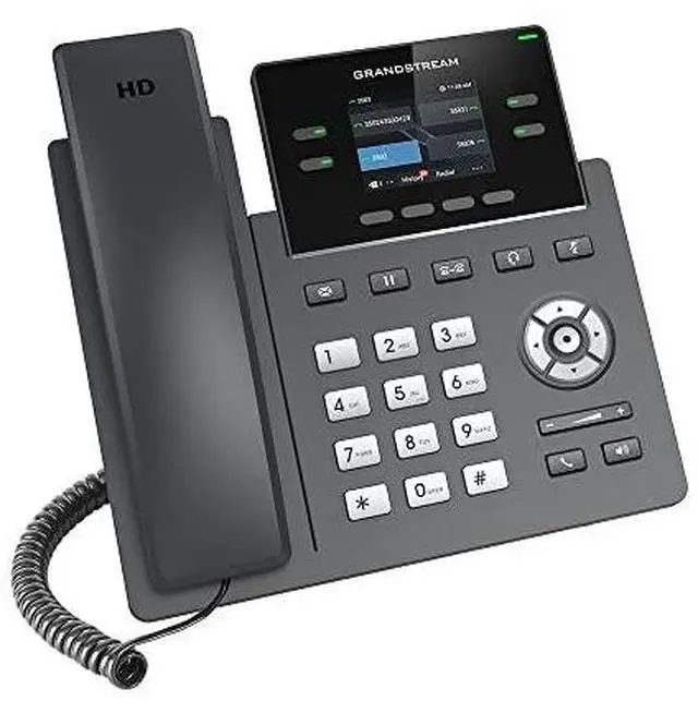 Alt view image 4 of 5 - grandstream grp2612w carrier-grade ip phone wifi - poe (power supply not included)