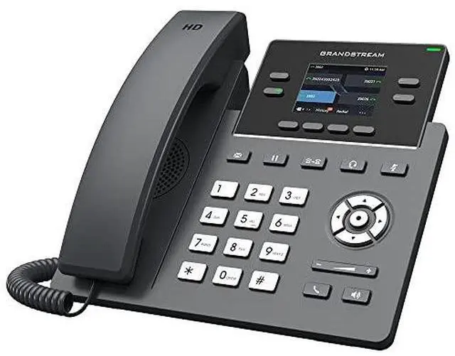 Alt view image 3 of 5 - grandstream grp2612w carrier-grade ip phone wifi - poe (power supply not included)