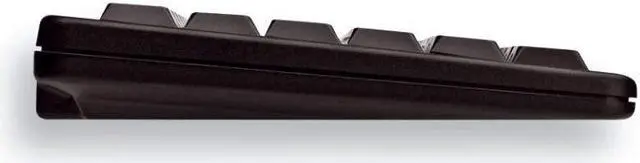 Alt view image 6 of 9 - Cherry G84-4100LCAUS-2 Black 11in Ultraslim Keyboard. Us Space Reduced 83 Position Key Layout Without