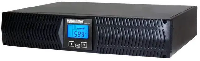 Alt view image 4 of 4 - Minuteman Endeavor ED2000RTXL2UNC 2000VA Tower/Rack/Wall Mountable UPS-2U Tower/Rack/Wall Mountable - 4 Minute Stand-by - 120 V AC Input - 120 V AC Output-1 x NEMA L5-20R, 8 x NEMA 5-15/20R Receptacle