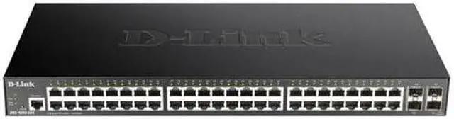 Alt view image 10 of 15 - D-Link 52-Port 10-Gigabit Smart Managed Switch DGS125052X6KV