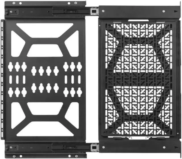 Alt view image 6 of 7 - Atdec Media Storage Sliding Panel Universal Mounting Holes ADACPS