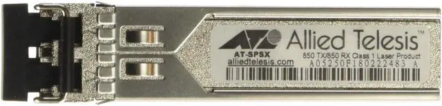 Alt view image 11 of 12 - ALLIED TELESIS INC. AT-SPSX-90 FED, 500M 850NM 1000SX SMALL FORM PLUGGABLE