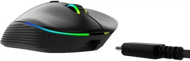 Alt view image 18 of 20 - XPG ALPHA Wireless Gaming Mouse - Black w/ RGB + Omron Switches | 60 Hour Battery Life - USB-C Connection | 6 Programmable Buttons :Exokeleton Design | PAW 3335 Sensor - 400-16000 DPI