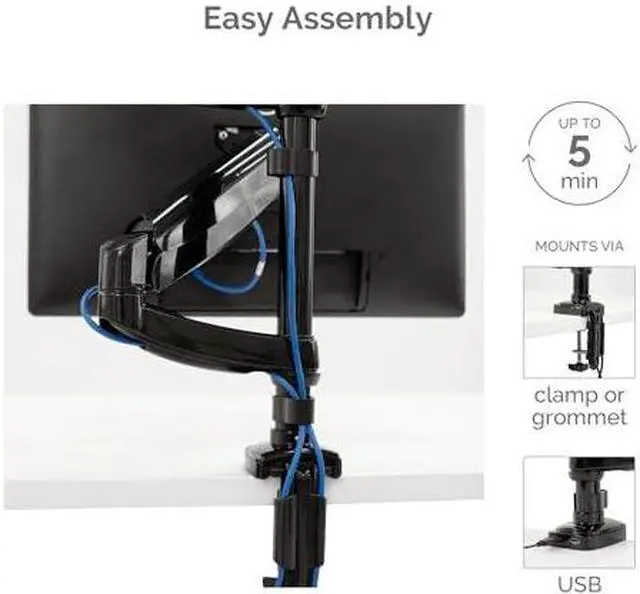 Alt view image 12 of 14 - Fellowes  Mounting Arm 8043401