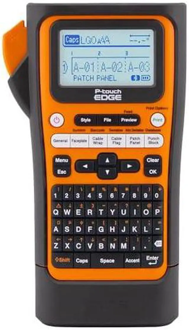 Alt view image 3 of 10 - Brother PT-E310BTVP Electronic Label Maker