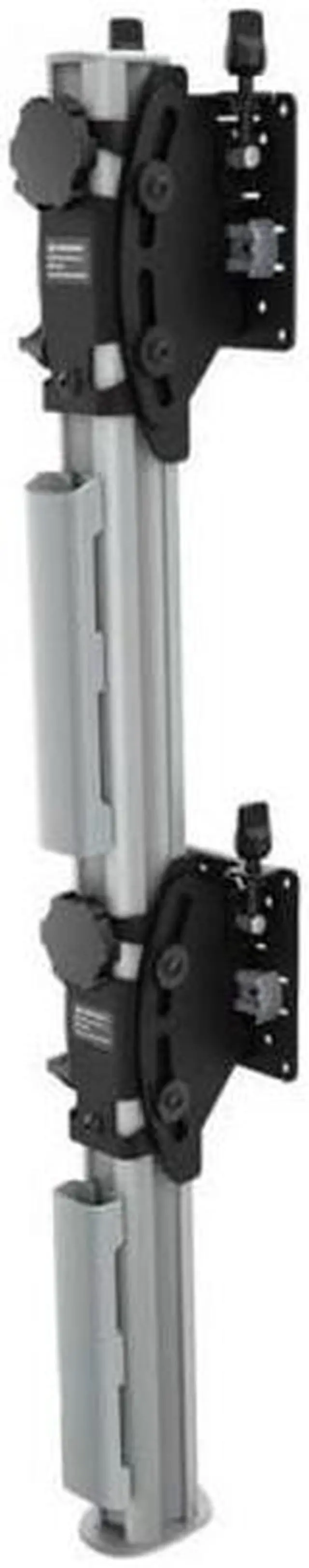 Main image of Atdec FREESTANDING Heavy Duty Dual Vertical Monitor Mount for Two Super Ultrawide Display  AWMS-2-BT75-FS-S