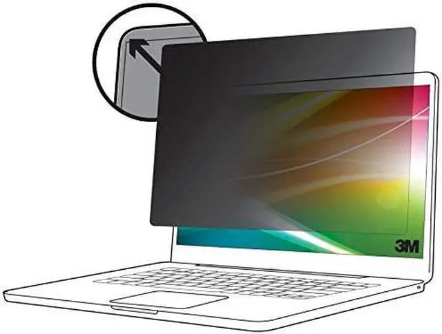 Alt view image 8 of 9 - 3M Bright Screen Privacy Filter for Apple MacBook Pro 16 16:10 BPNAP005