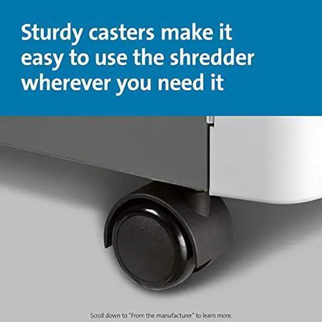 Alt view image 9 of 10 - Kensington OfficeAssist Auto Feed Shredder A6000-HS Anti-Jam Micro Cut - Continuous Shredder - Micro Cut - 10 Per Pass - for shredding Paper, Staples, Paper Clip, Credit Card, Junk Mail, Glossy ...