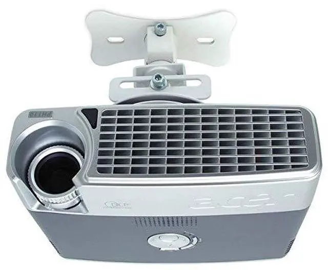 Alt view image 5 of 6 - atdec th-wh-pj-fm flush to ceiling projector mount for displays up to 33-pound, white