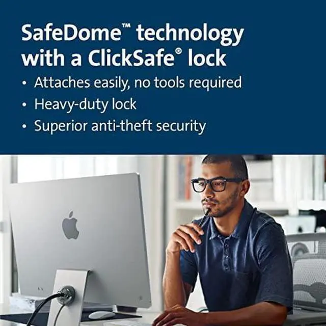 Alt view image 6 of 10 - Kensington SafeDome Cable Lock for iMac 24 inch 2021 K68995WW