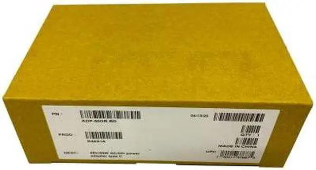Alt view image 2 of 3 - HPE 12V/36W AC/DC Power Adapter Type C R3K01A