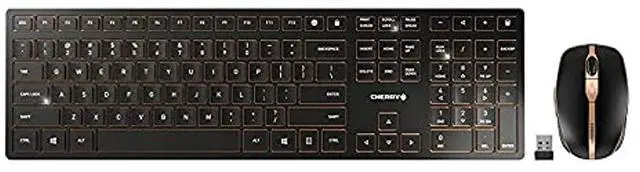 Alt view image 10 of 14 - CHERRY DW 9100 SLIM Rechargeable Wireless Desktop