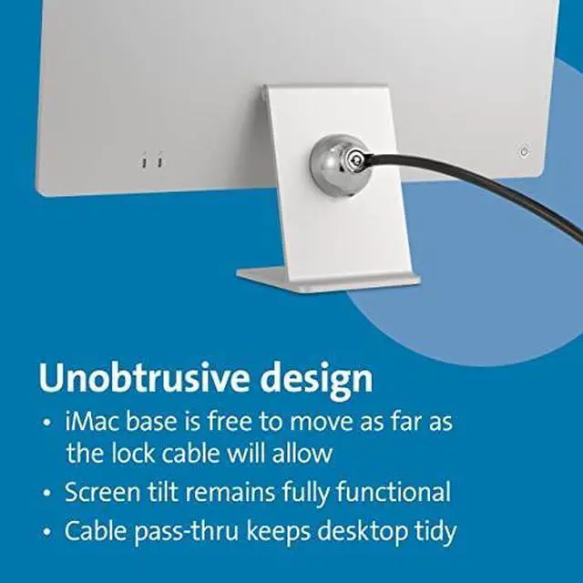 Alt view image 8 of 10 - Kensington SafeDome Cable Lock for iMac 24 inch 2021 K68995WW