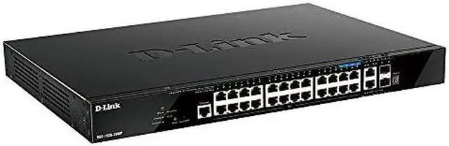 Alt view image 9 of 9 - D-Link DGS-1520-28MP Layer 3 Switch DGS152028MP