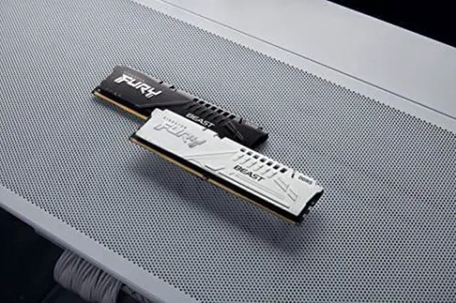 Alt view image 7 of 9 - Kingston 16GB 5200MHz DDR5 CL40 DIMM FURY Beast White XMP