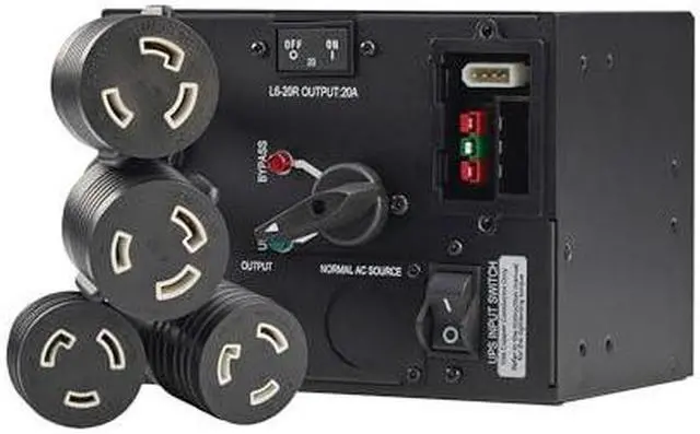 Main image of Eaton Tripp Lite Series 5000VA & 6000VA UPS Battery Backup, 208V, 120V Stepdown Transformer & Maintenance Bypass Switch Accessory Options, AVR, Network Card, Extended Run (SU5-6KVA Series)