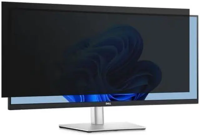 Alt view image 6 of 8 - Kensington FP340UW-DE Privacy Screen for Dell 34" P3424WE Curved Monitor - For 34" Widescreen LCD Monitor - 21:9 - Glare Resistant, Fingerprint Resistant, Odor Resistant, Stain Resistant, Sc
