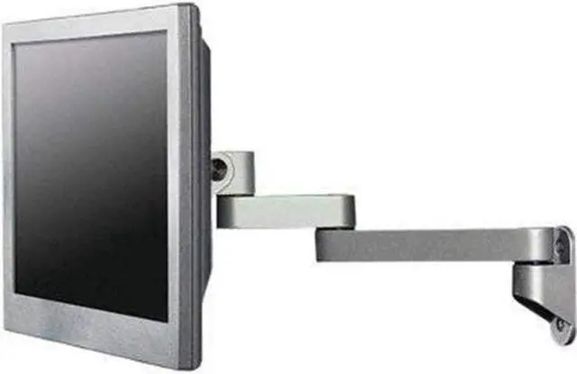 Alt view image 5 of 5 - Innovative Office Products 126166 Innovative Accessory 9110-8.5-4-104 Lcd Wall Mount With 8.5inch + 4inch Extension Arm Black Brown Box