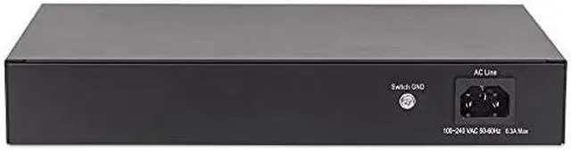 Alt view image 14 of 15 - Intellinet 24-Port Gigabit Ethernet Switch, 24 x 10/100/1000 Mbps RJ45 Ports, IEEE 802.3az Energy Efficient Ethernet, Desktop, 19" Rackmount