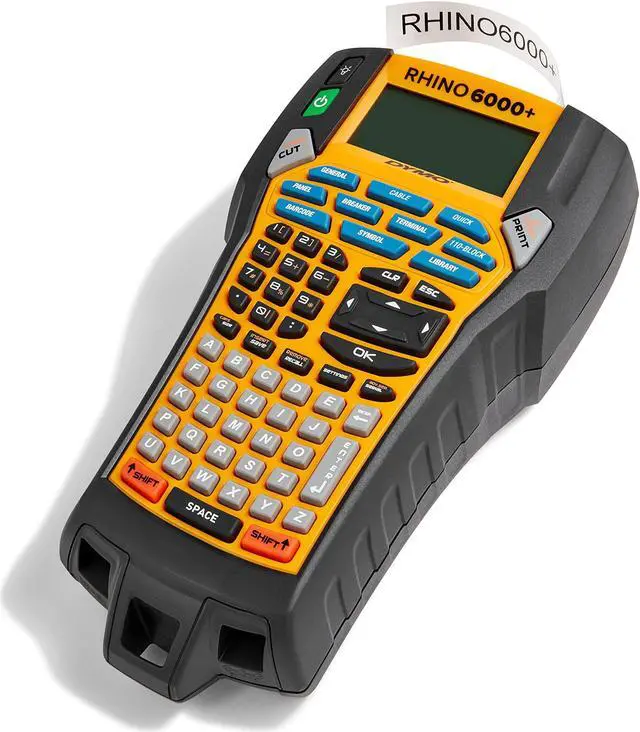 Alt view image 8 of 12 - DYMO 2122499 Rhino 6000+ Label Printer Kit