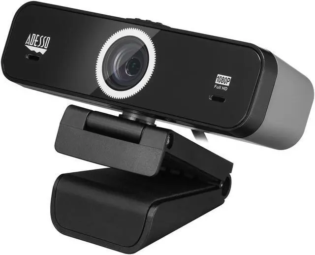 Alt view image 17 of 20 - Adesso CyberTrack K1 Webcam - 2.1 Megapixel - 30 fps - USB 2.0 - 1920 x 1080 Video - CMOS Sensor - Fixed Focus - Microphone - Monitor, Notebook, TV - Windows 10