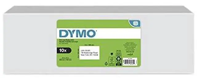 Alt view image 20 of 20 - DYMO 4.00" x 6.00" White Extra-Large Shipping Permanent Self-Adhesive Label Roll - 10 / Pack