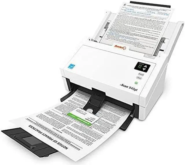 Alt view image 8 of 12 - Ambir nScan 940gt Sheetfed Scanner