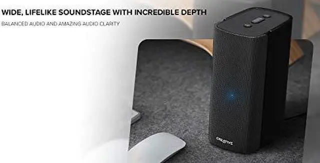 Alt view image 6 of 10 - Creative T100 Wireless Computer Speaker System Black (MF1690AA002)