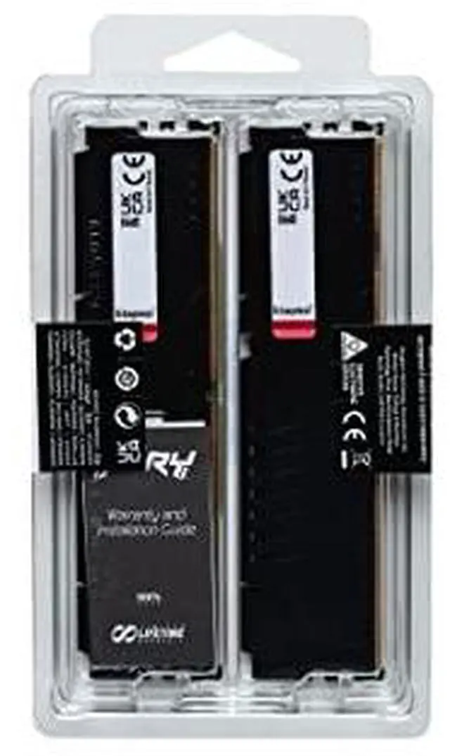 Alt view image 13 of 19 - Kingston FURY Beast 64GB (2 x 32GB) 288-Pin PC RAM DDR5 5200 (PC5 41600) Memory (Desktop Memory) Model KF552C40BBK2-64