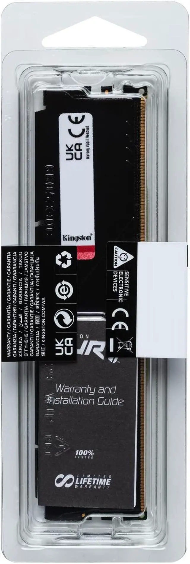Alt view image 9 of 9 - Kingston Fury Beast 32GB DDR5 5600MHz 288pin DIMM Memory Module KF556C40BB32