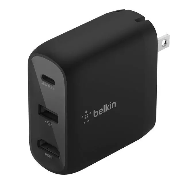 Alt view image 4 of 10 - Belkin Charger 45W Hub Dock AVC010ttBK