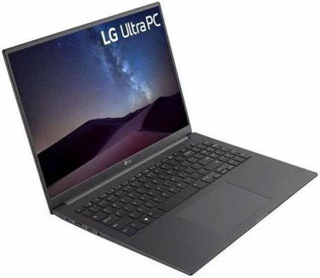 Alt view image 11 of 11 - LG Ultra PC U 16U75R-Q.APC7U1 16" Notebook - WUXGA - 1920 x 1200 - Intel Core i7 13th Gen i7-1355U Deca-core (10 Core) - 16 GB Total RAM - 16 GB On-board Memory - 1 TB SSD - Charcoal Gray - Intel