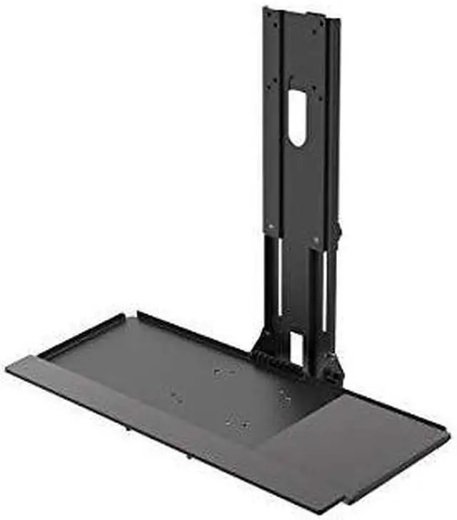 Alt view image 11 of 19 - Monoprice Workstation Wall Mount for Keyboard and Monitor
