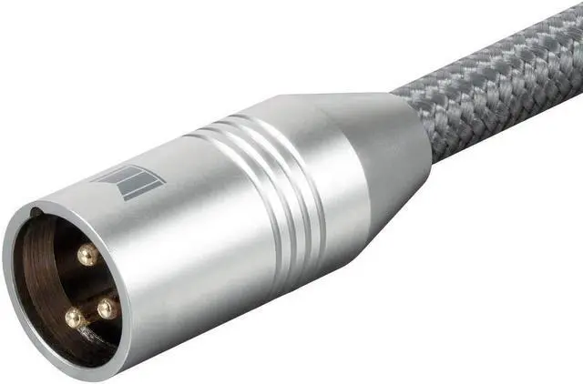 Alt view image 9 of 12 - Monoprice Monolith XLR Balanced Audio Cable - 2 Meter, 24K Gold Plated, Oxygen Free Copper, Professional, Premium Home Audio
