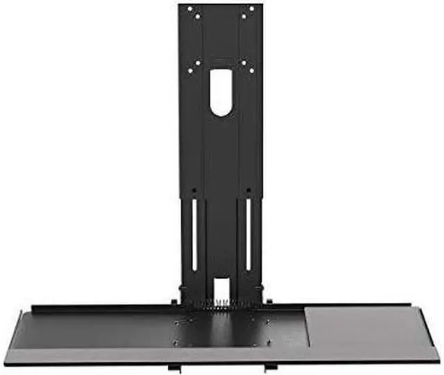 Alt view image 14 of 19 - Monoprice Workstation Wall Mount for Keyboard and Monitor
