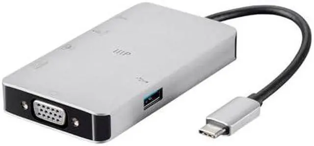 Alt view image 9 of 14 - Monoprice USB-C to HDMI | (4k/60hz), Aluminum Alloy Shell, Nickel Plated Connector Adaptor - Consul Series