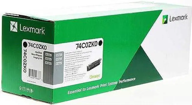 Alt view image 18 of 19 - LEXMARK 74C0ZK0 Black Return Program Imaging Unit