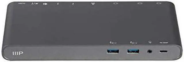 Alt view image 12 of 13 - Monoprice USB-C to USB 3.0 USB-C Port USB-C Power Delivery Port |100W, 10Gbps, 2-Port, with Folding USB Type-C Connector - Mobile Series