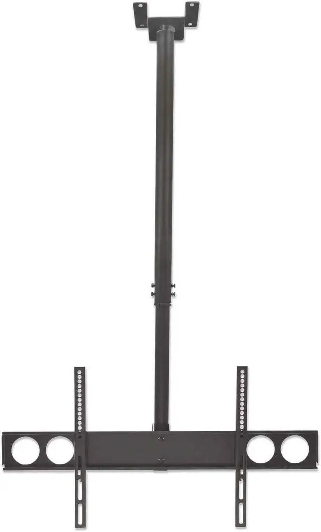Alt view image 3 of 7 - Manhattan Flat-Panel Tv Ceiling Mount For One Display From 37"-70" And Up To 110 Lbs