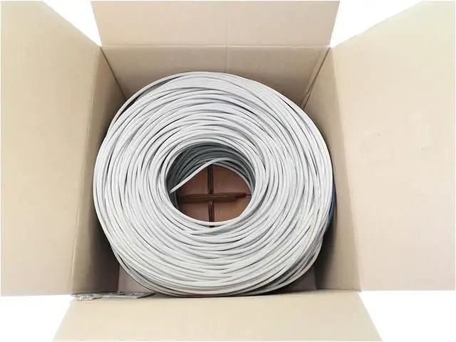 Alt view image 14 of 14 - Eaton Tripp Lite Series Cat6a 10G Solid Core UTP Ethernet Cable, White 1000 Ft