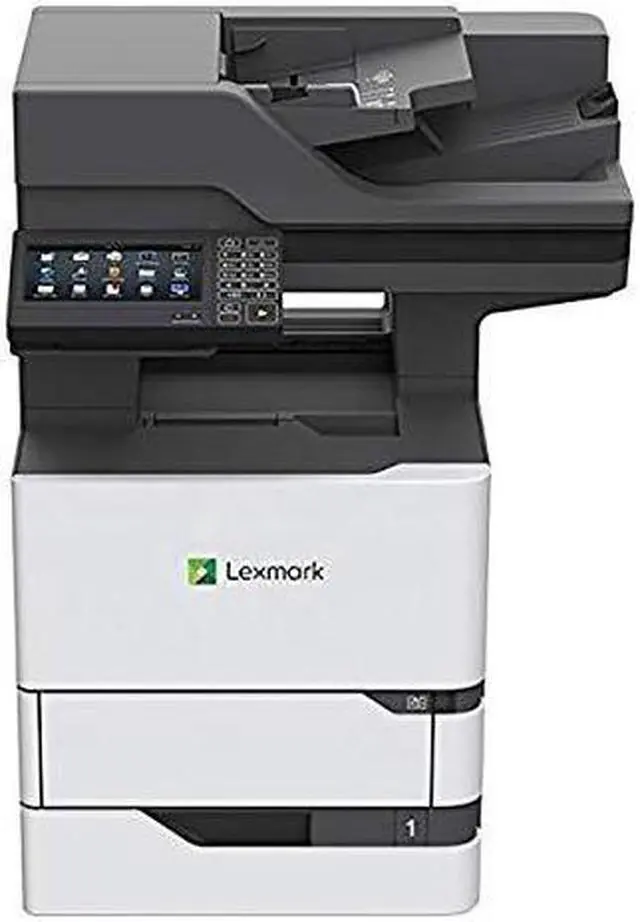 Alt view image 11 of 11 - Lexmark MX722adhe Multifunction Monochrome Duplex Laser Printer