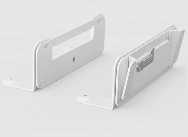 Alt view image 14 of 14 - Logitech Wall Mount for Video Conferencing System Silver 952000044