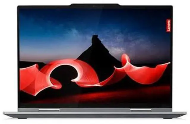 Alt view image 2 of 15 - Lenovo ThinkPad X1 Gen 9 14" Touchscreen Convertible 2 in 1 Notebook - Intel Core Ultra 7 155U - Intel Evo Platform - 16 GB - 512 GB SSD - Gray - Windows 11 Pro - Webcam  21KE005UUS