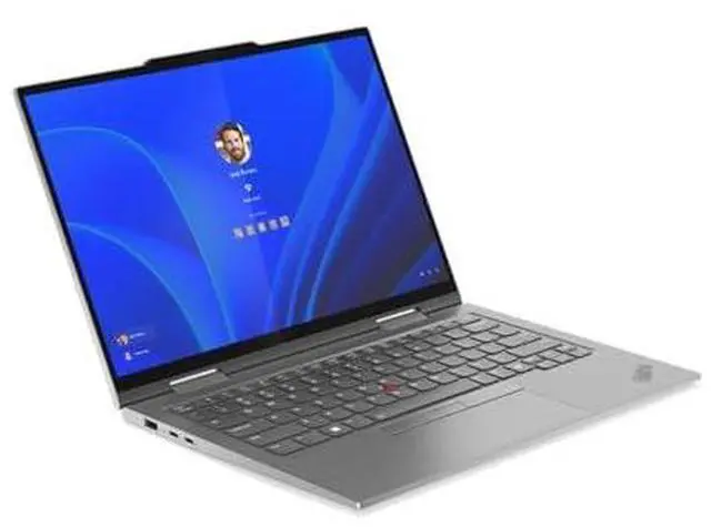 Alt view image 7 of 15 - Lenovo ThinkPad X1 Gen 9 14" Touchscreen Convertible 2 in 1 Notebook - Intel Core Ultra 7 155U - Intel Evo Platform - 16 GB - 512 GB SSD - Gray - Windows 11 Pro - Webcam  21KE005UUS