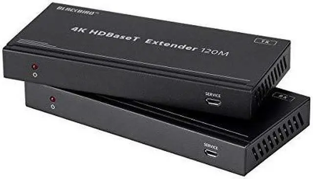 Alt view image 8 of 13 - Monoprice Blackbird 4K HDBaseT Extender Kit, 120m, HDR, 18Gbps, 4K@60Hz, YCbCr 4:4:4, HDCP 2.2, PoC, RS-232, Loop Out and Bidirectional IR